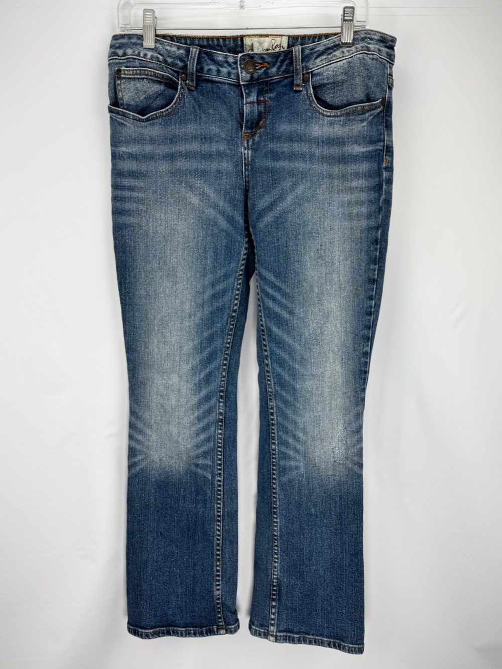 American Rag Distressed Blue Bootcut Jeans
